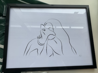 Première image Line Art jamais dessinée par nous